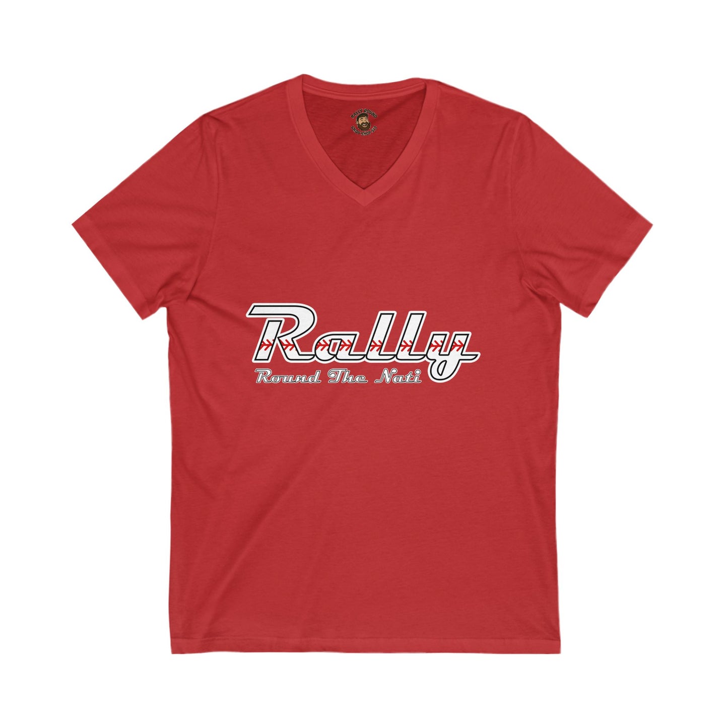 V-neck Rally Round the Nati  V-Neck Tee