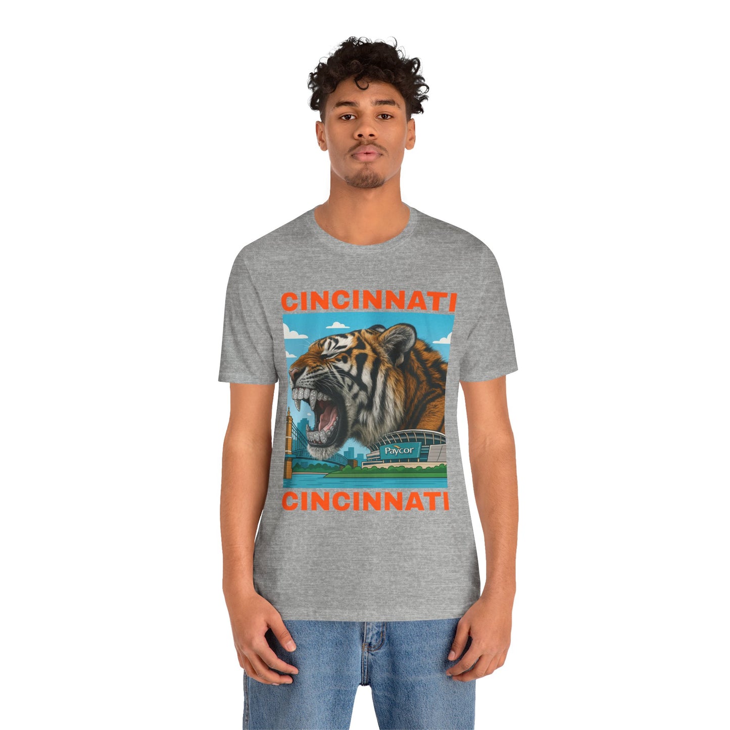 🔥💎🐅 Iced Out Roar – Queen City Tiger Tee