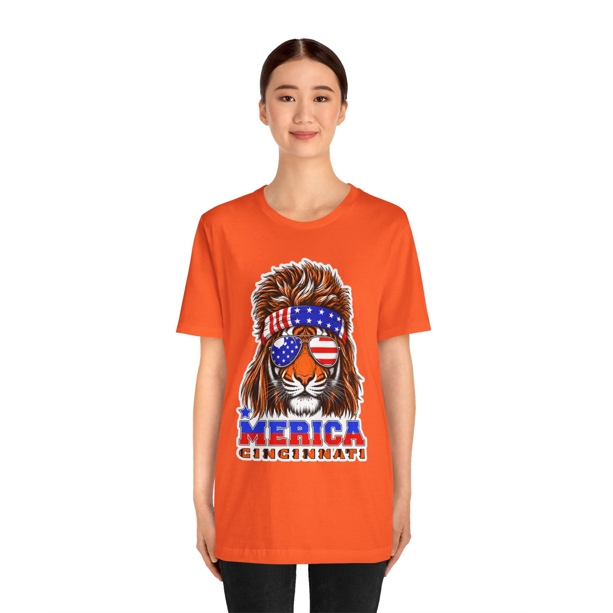 Freedom Mullet Tiger T-Shirt