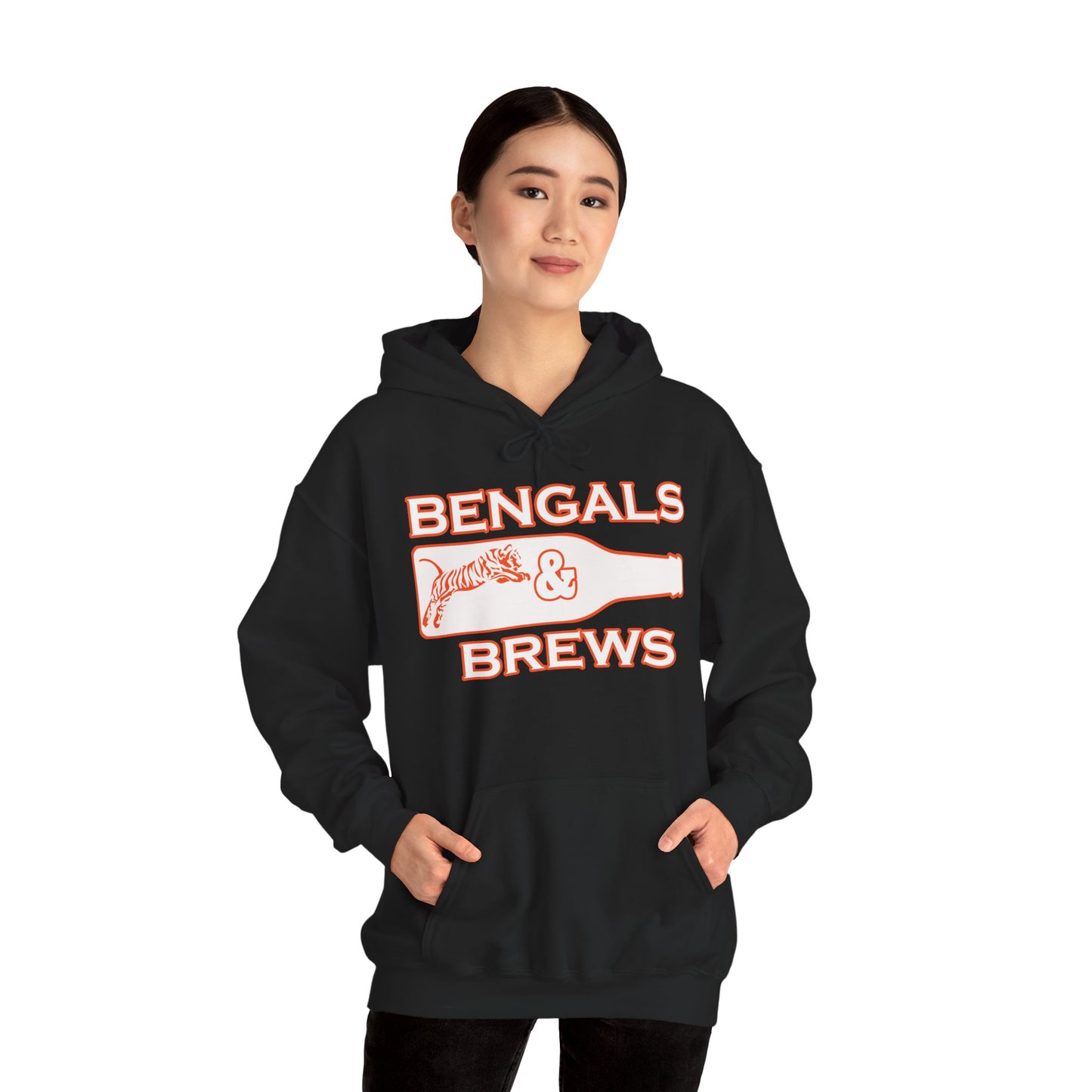 Bengals & Brews Unisex Hoodie for Game Day