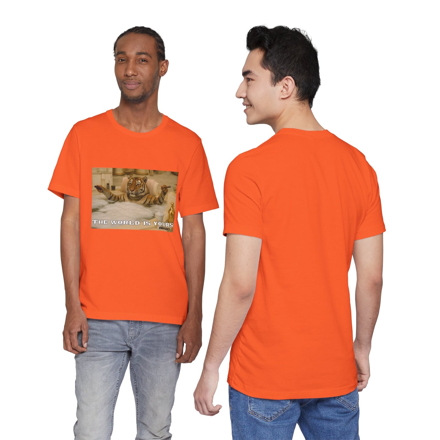 🐅 The World Is Yours – Luxury Tiger Graphic Tee