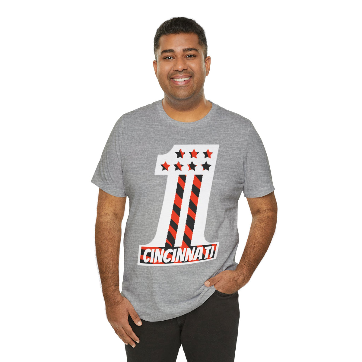 Cincinnati #1 Unisex Jersey Short Sleeve Tee