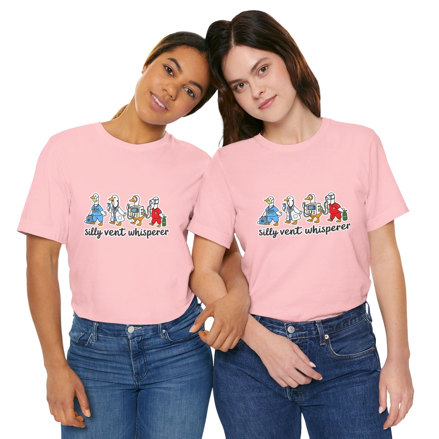 Silly Vent Whisperer Tee — Funny Crew respiratory care club