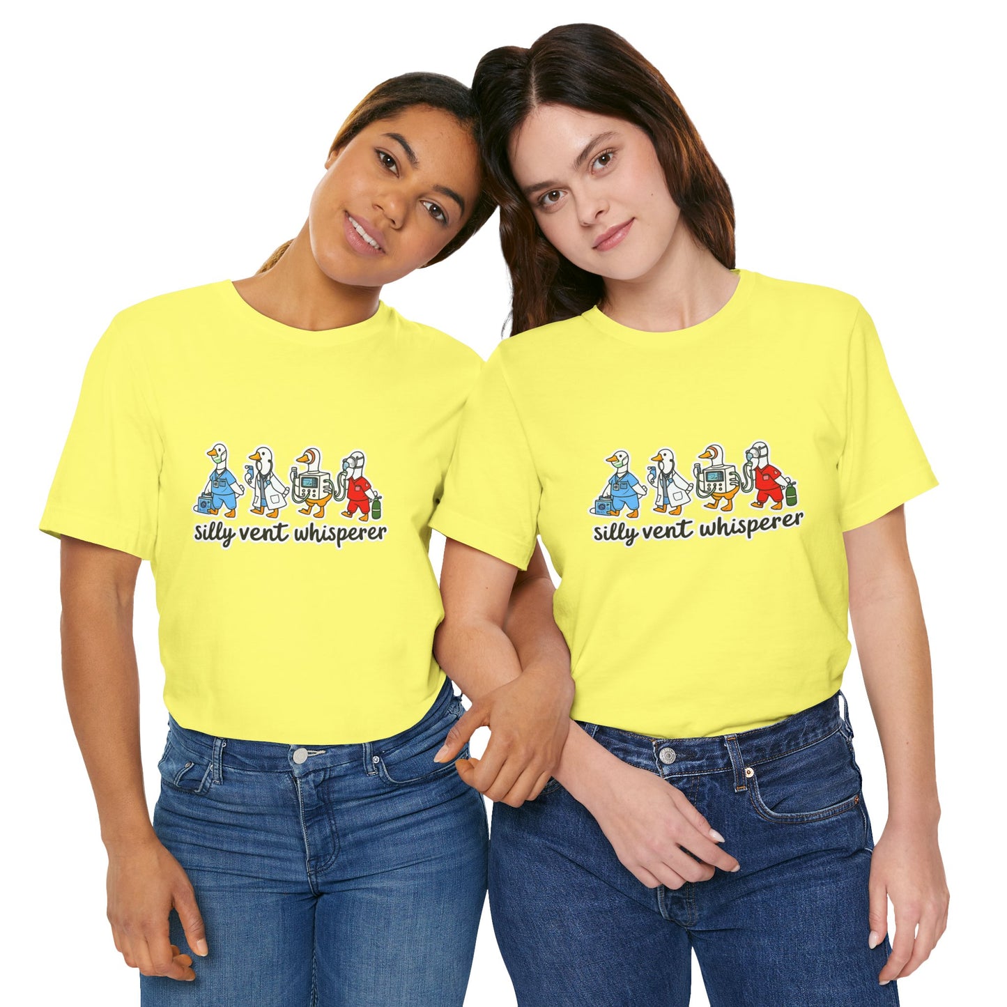 Silly Vent Whisperer Tee — Funny Crew respiratory care club