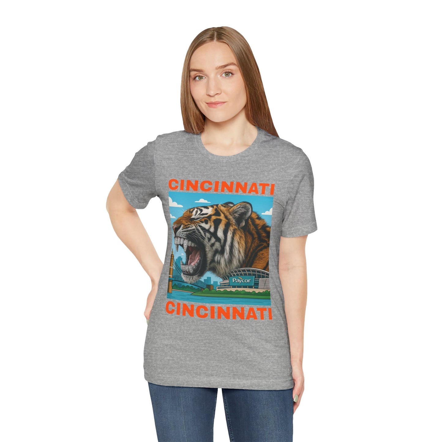 🔥💎🐅 Iced Out Roar – Queen City Tiger Tee