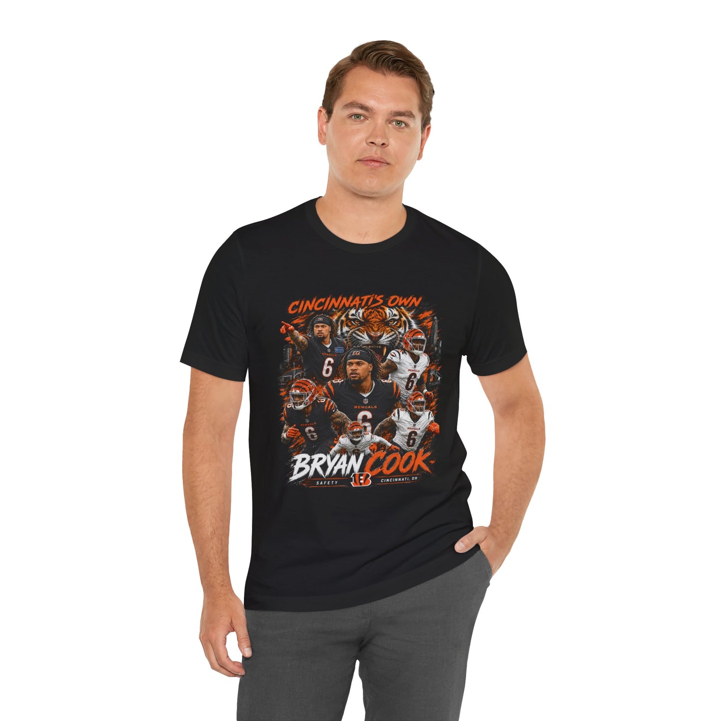 Bryan Cook Cincinnati Football Tee — "Cincinnati's Own" Fan Shirt