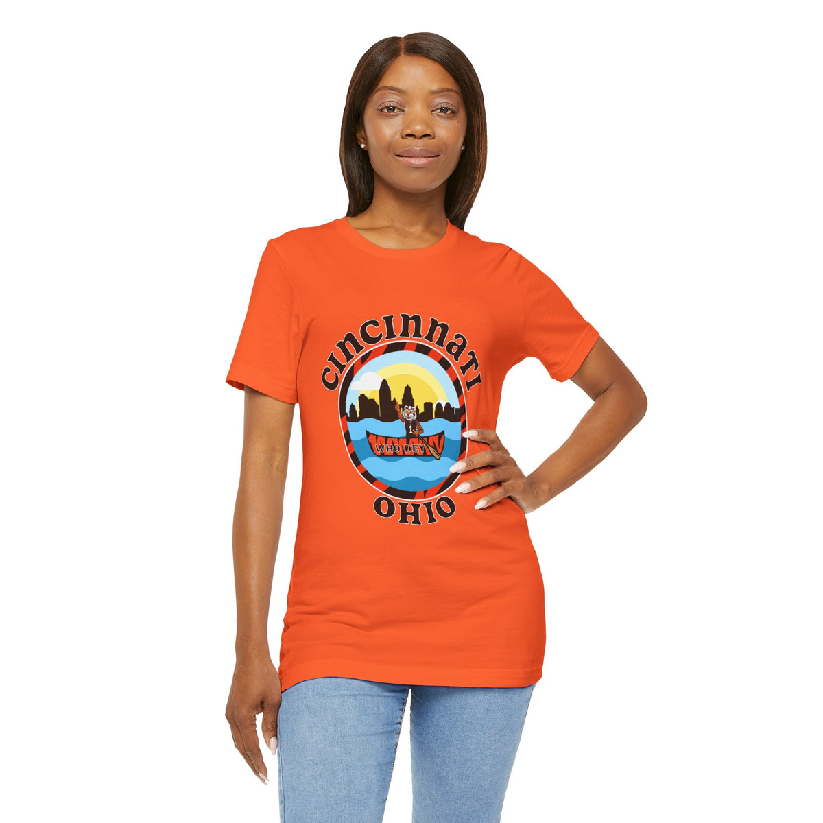 Welcome to Cincinnati Unisex Jersey Short Sleeve Tee