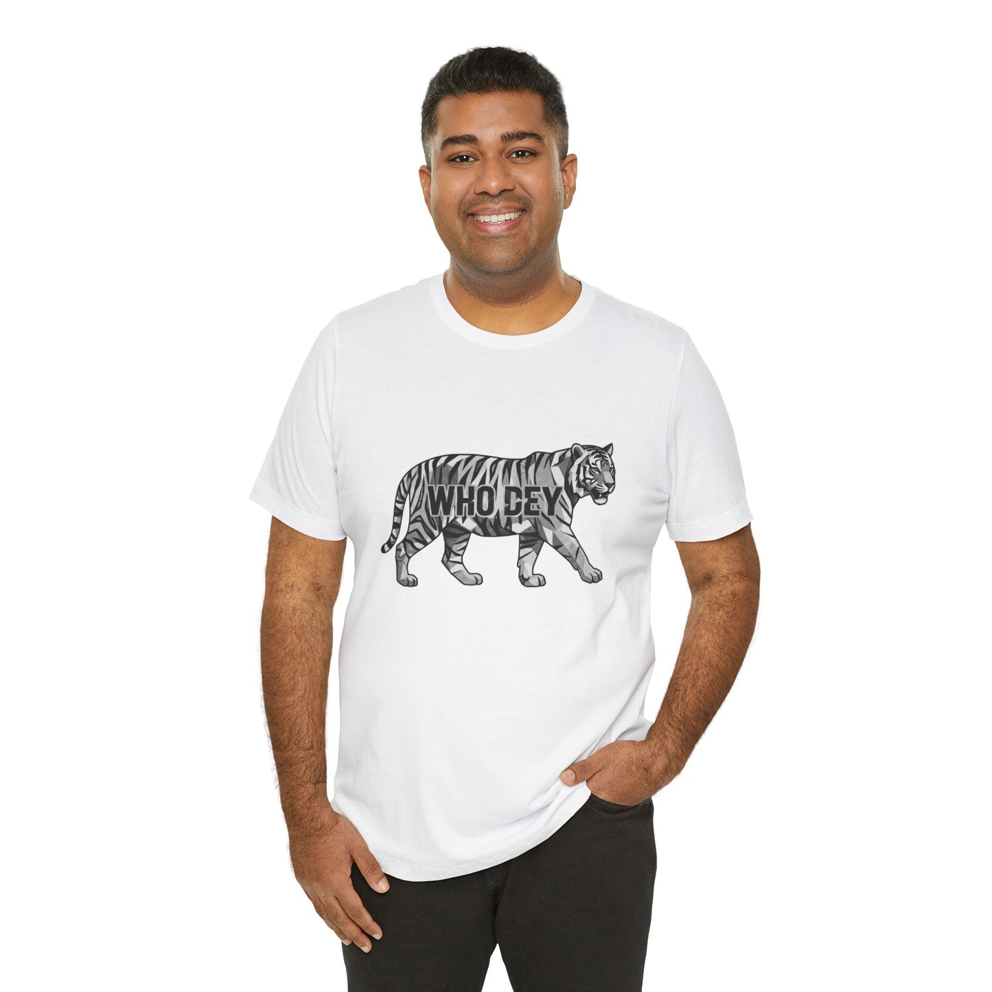 Tiger Graphic Tee — "Who Dey" Cincinnati Pride Shirt