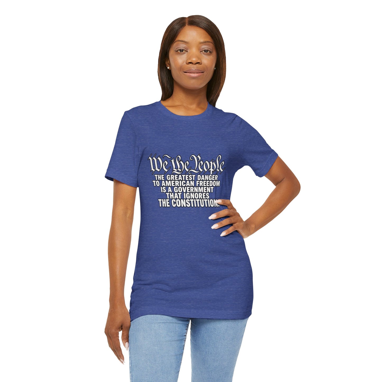 We The People Constitution T-Shirt – American Freedom Patriotic Tee – Constitutional Rights Shirt – USA Patriot Gift