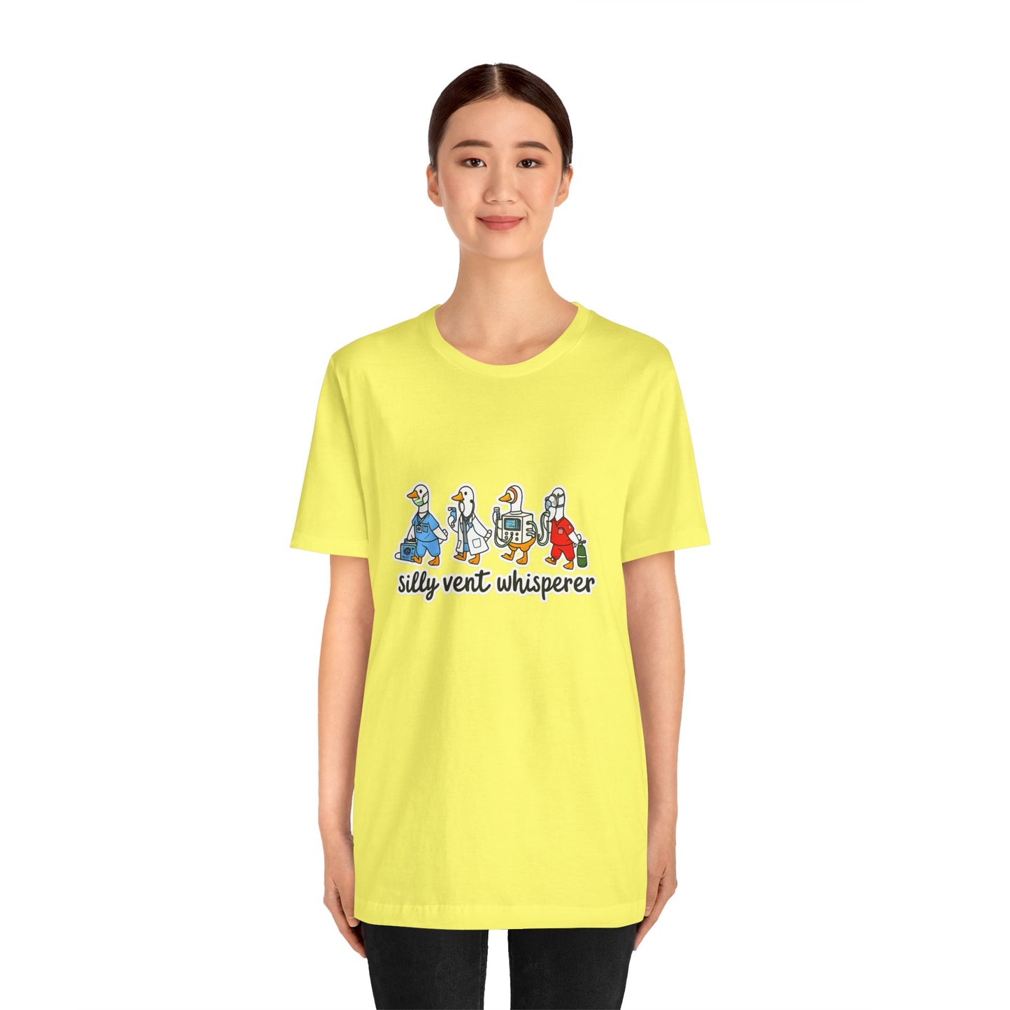 Silly Vent Whisperer Tee — Funny Crew respiratory care club