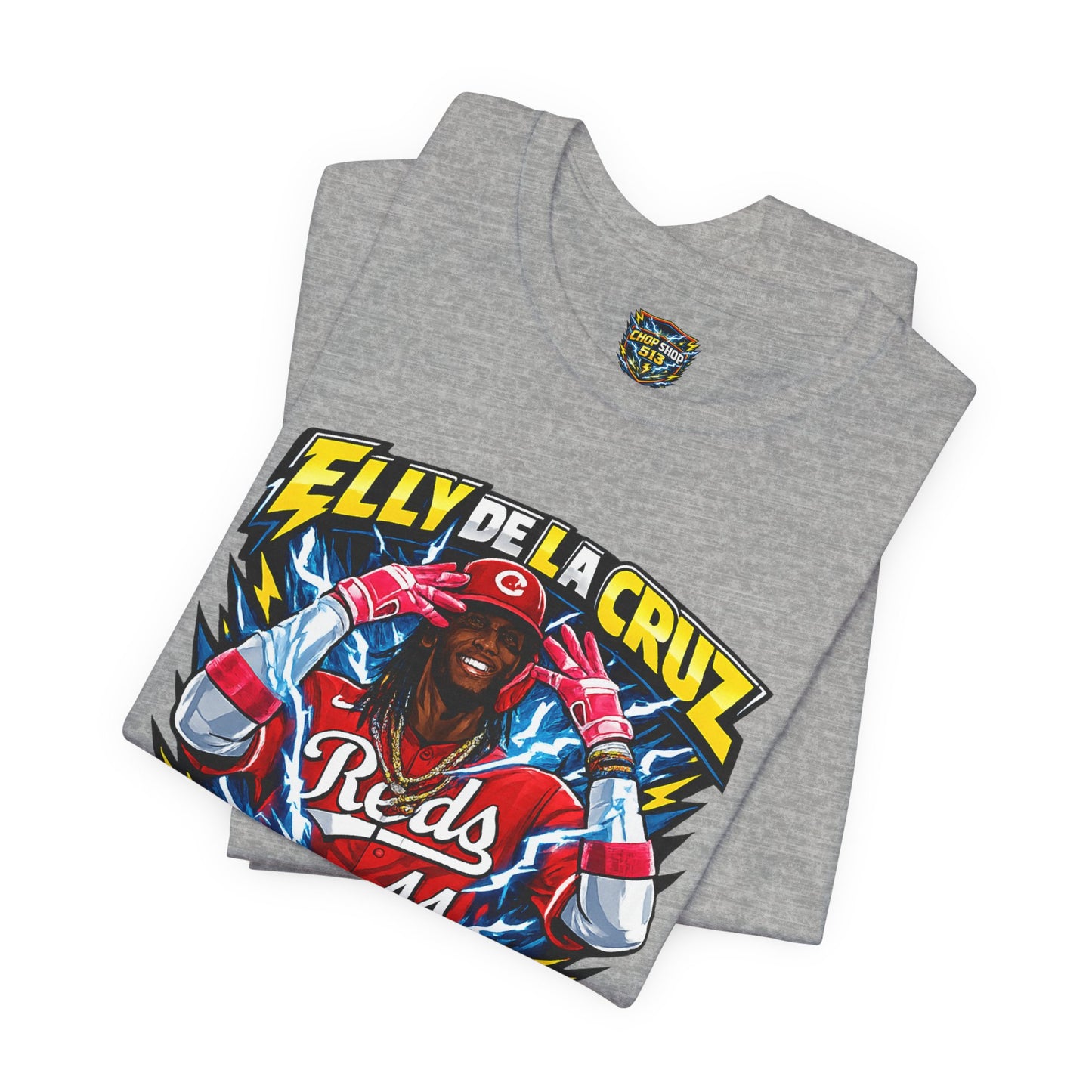 Elly De La Cruz 'The Most Electric Player in Baseball' Reds Baseball Tee