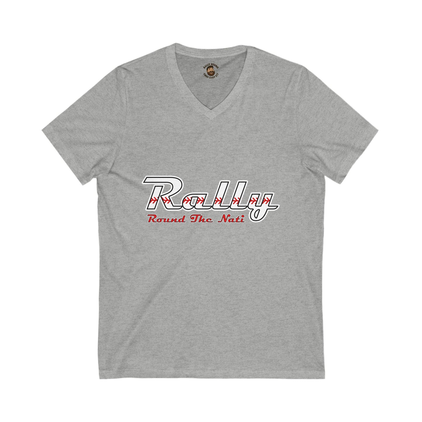 V-neck Rally Round the Nati  V-Neck Tee