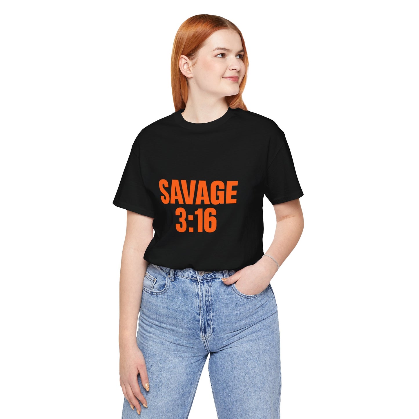 🐅 Savage 3:16 | Big Savage Greg Bengals and Brews T-Shirt