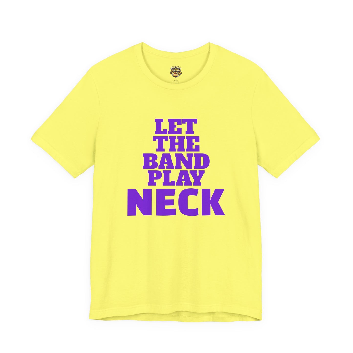 Tiger Nation Let The Band Play Neck Tee