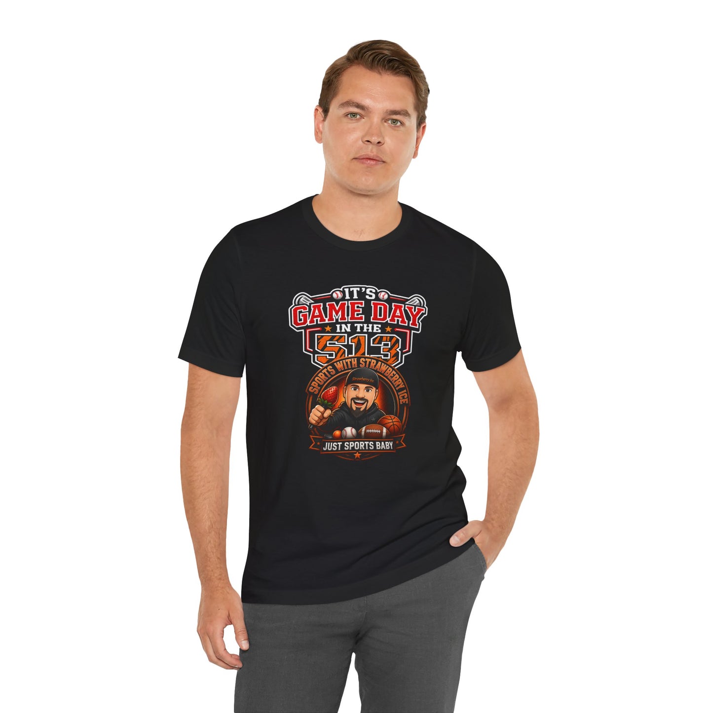 Sports With Strawberry Ice Game Day Tee