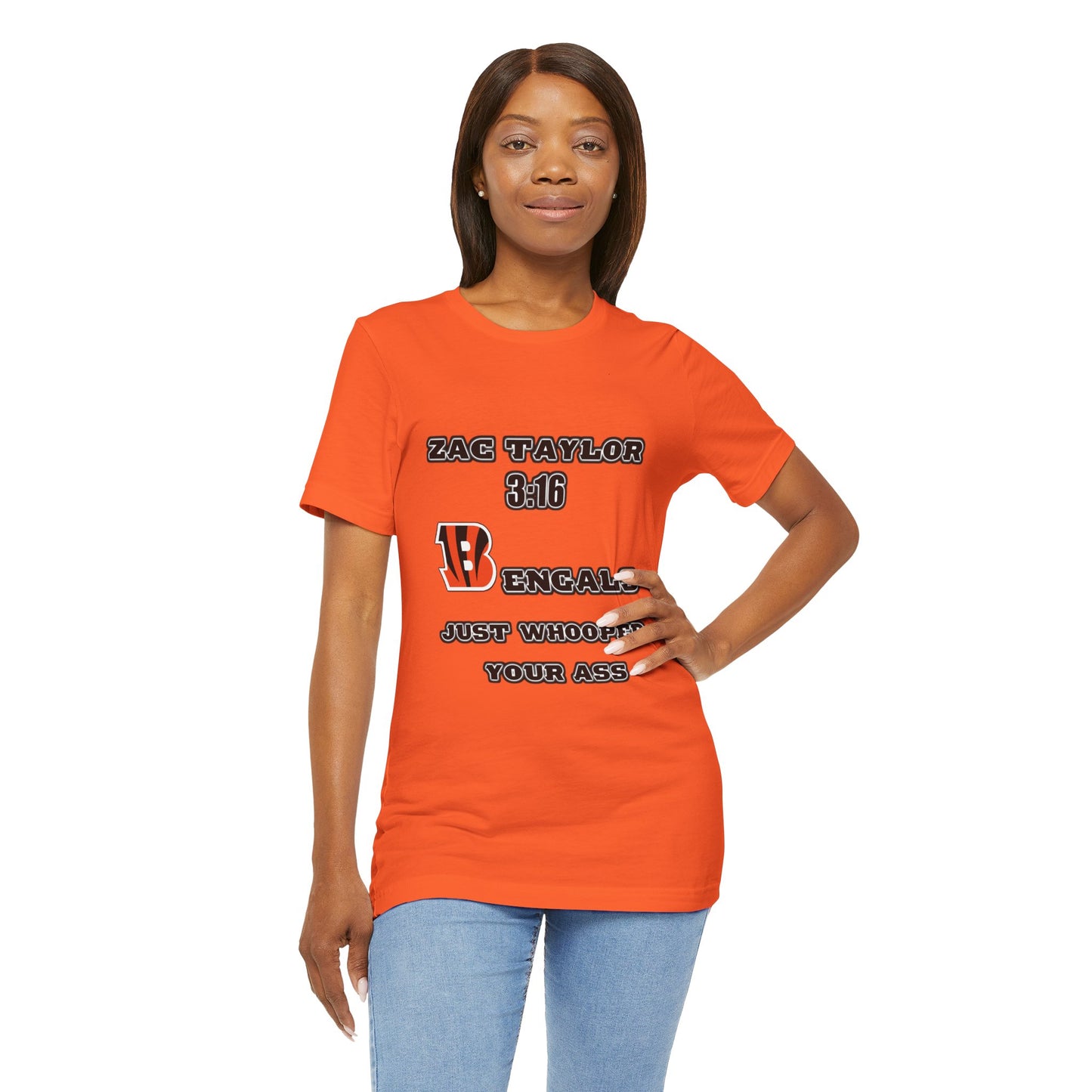 Zac 3:16 Unisex Jersey Short Sleeve Tee