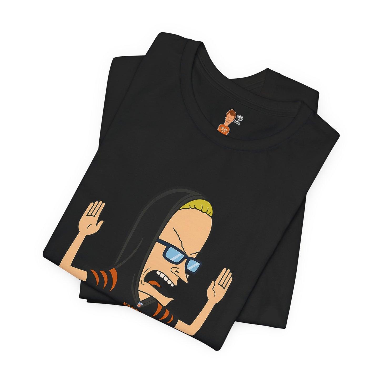 I Am The Great Joe Burrlio | Funny Bengals Fan T-Shirt | Beavis-Inspired Football Parody Tee