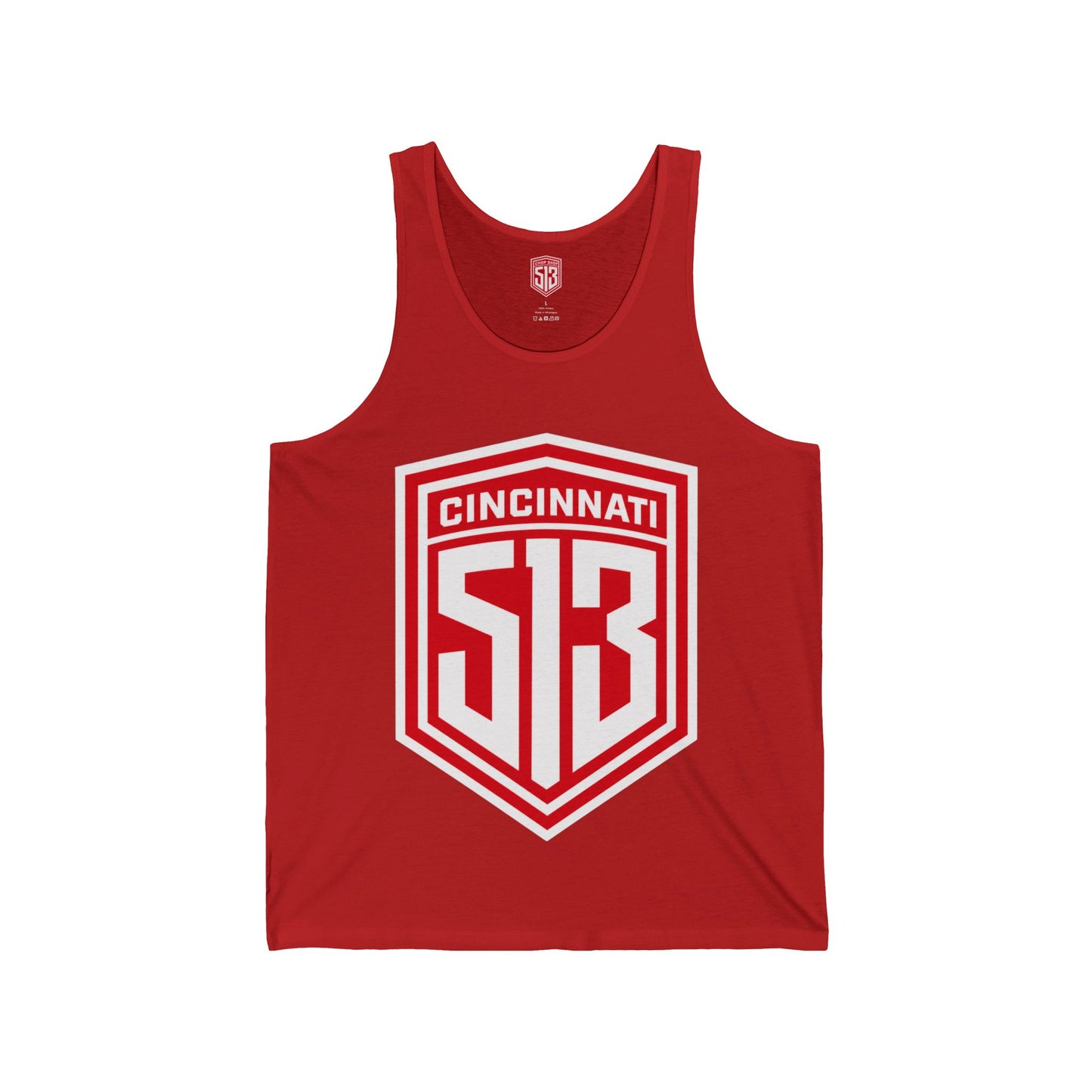 CHOP SHOP 513 Shield Soccer, Football, & Baseball Tank Top