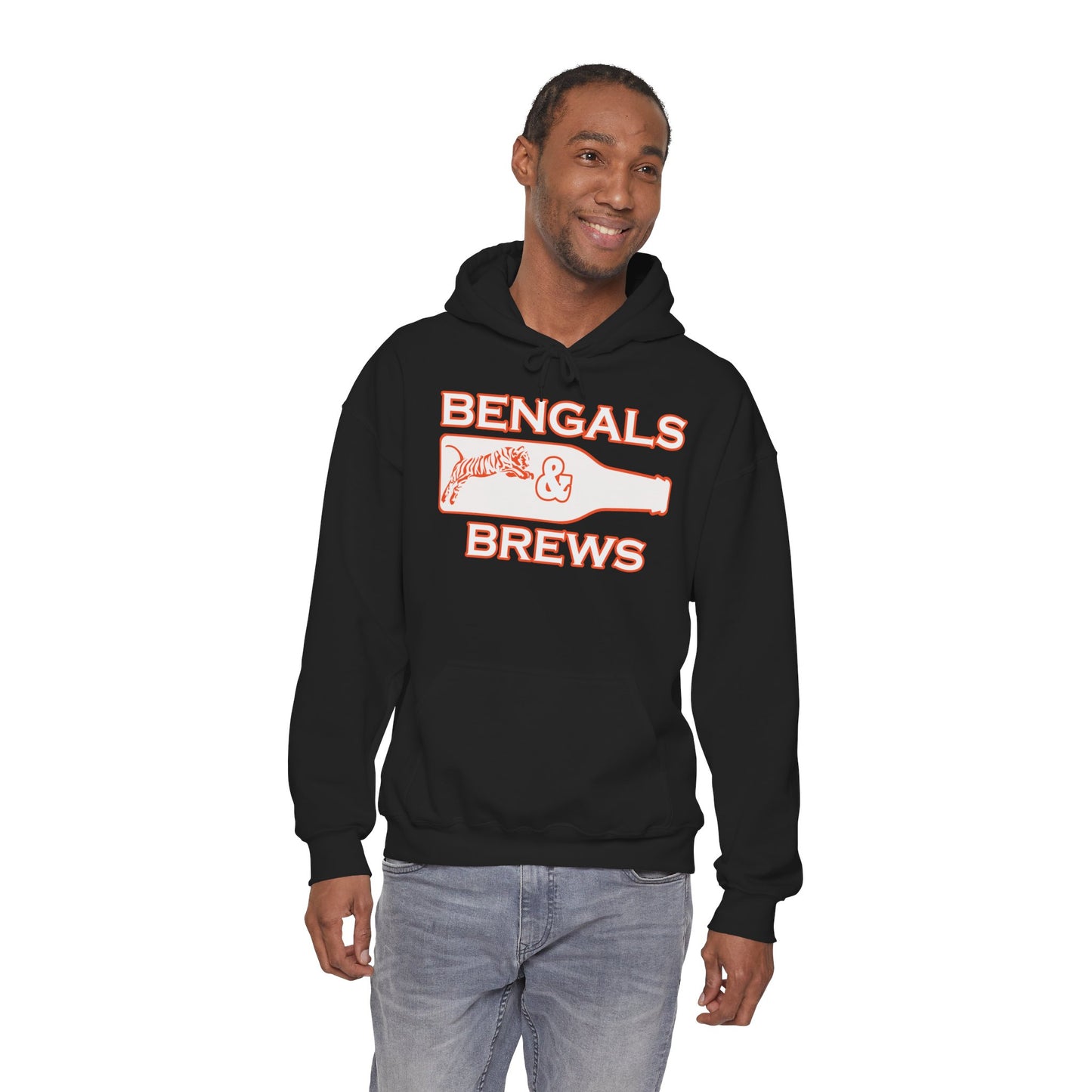 Bengals & Brews Unisex Hoodie for Game Day