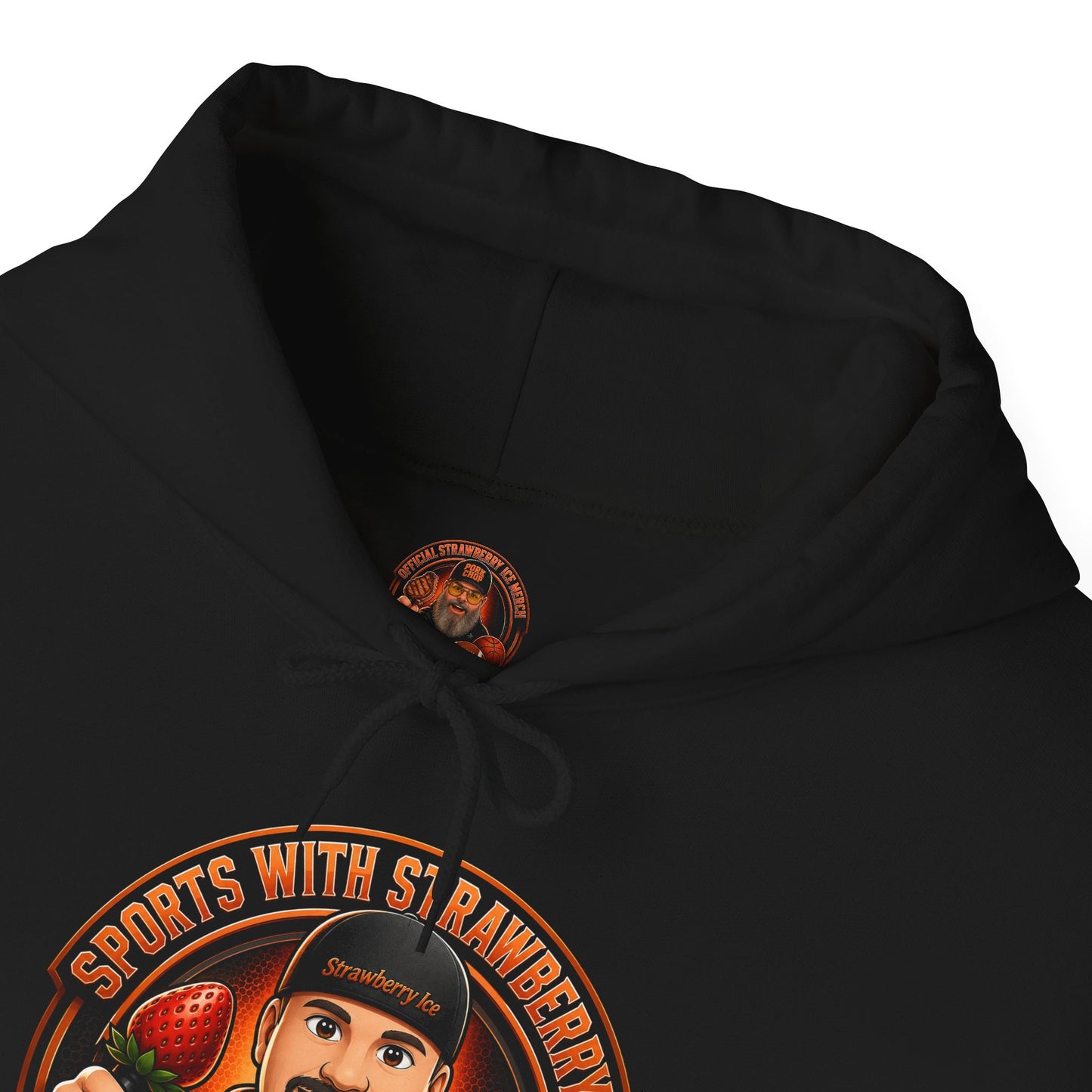 Official Sports with Strawberry Ice Pullover Hoodie