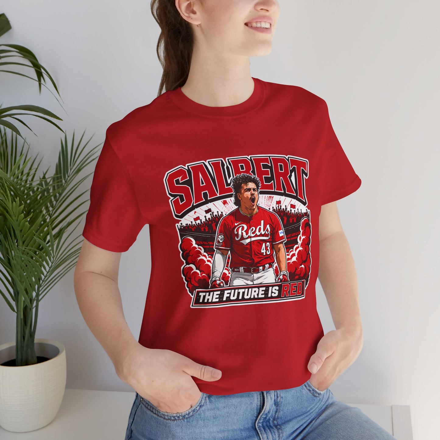 Sal Stewart "The Future Is Red" Graphic T-Shirt