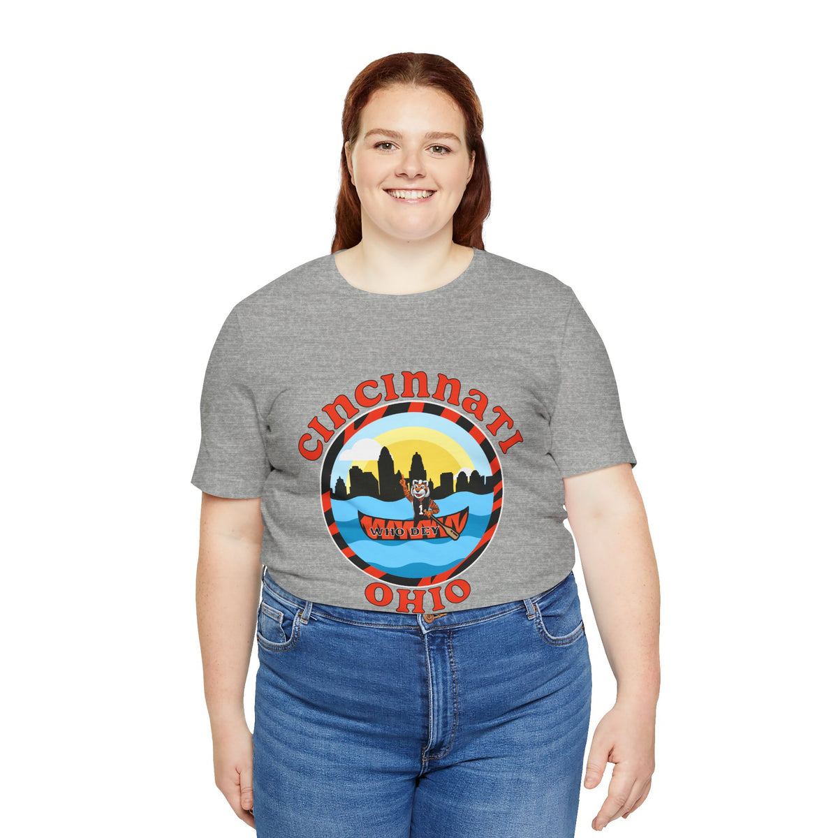 Welcome to Cincinnati Unisex Jersey Short Sleeve Tee