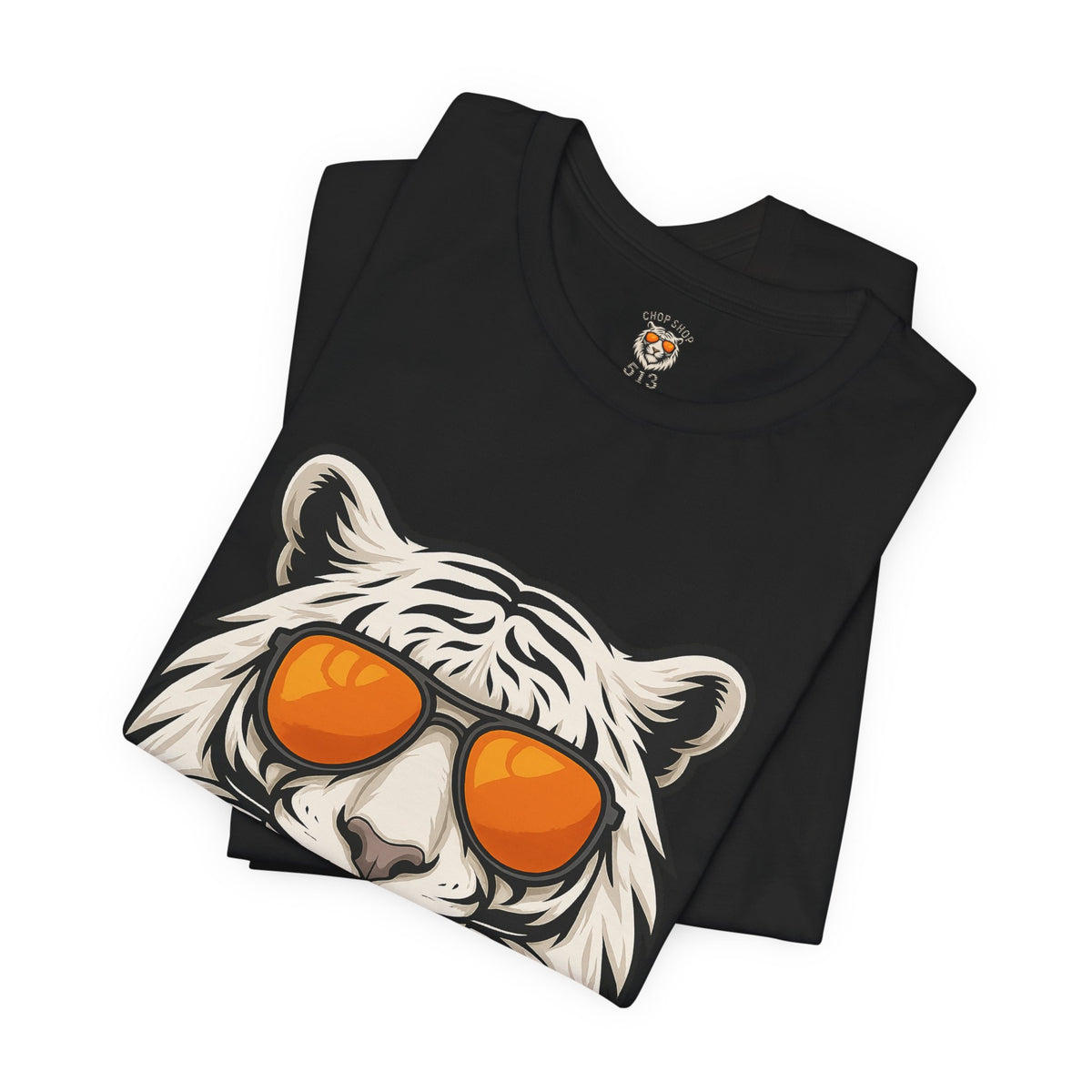 Cool Tiger Orange Sunglasses Tee