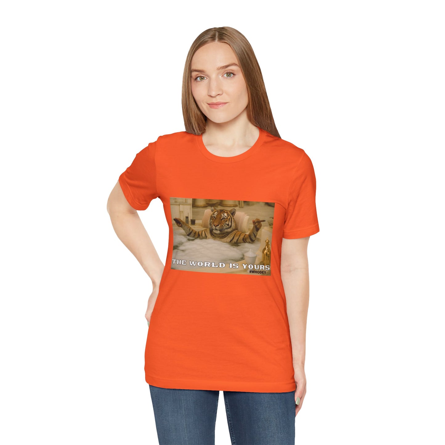 🐅 The World Is Yours – Luxury Tiger Graphic Tee