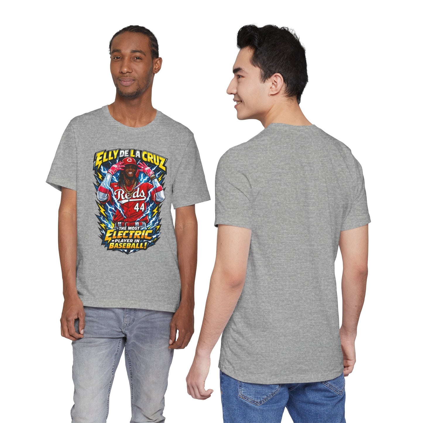 Elly De La Cruz 'The Most Electric Player in Baseball' Reds Baseball Tee
