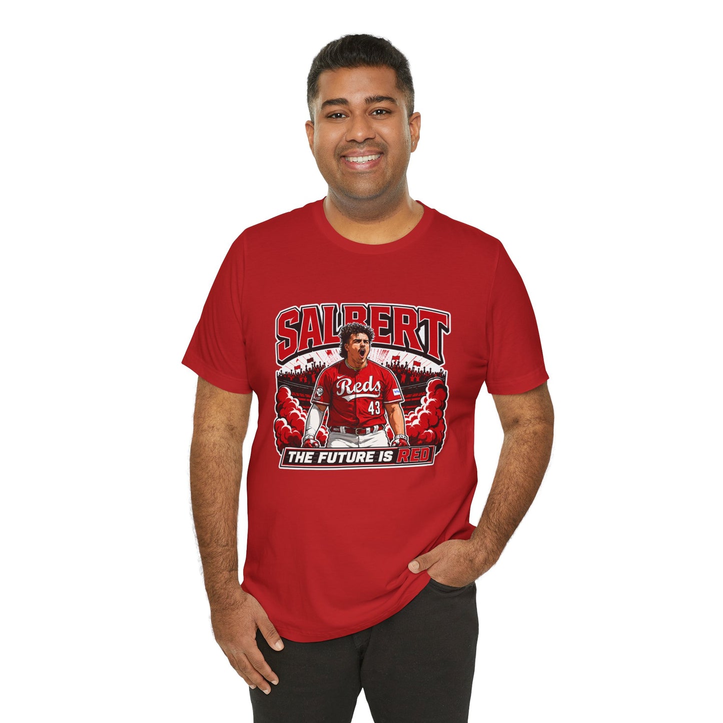 Sal Stewart "The Future Is Red" Graphic T-Shirt