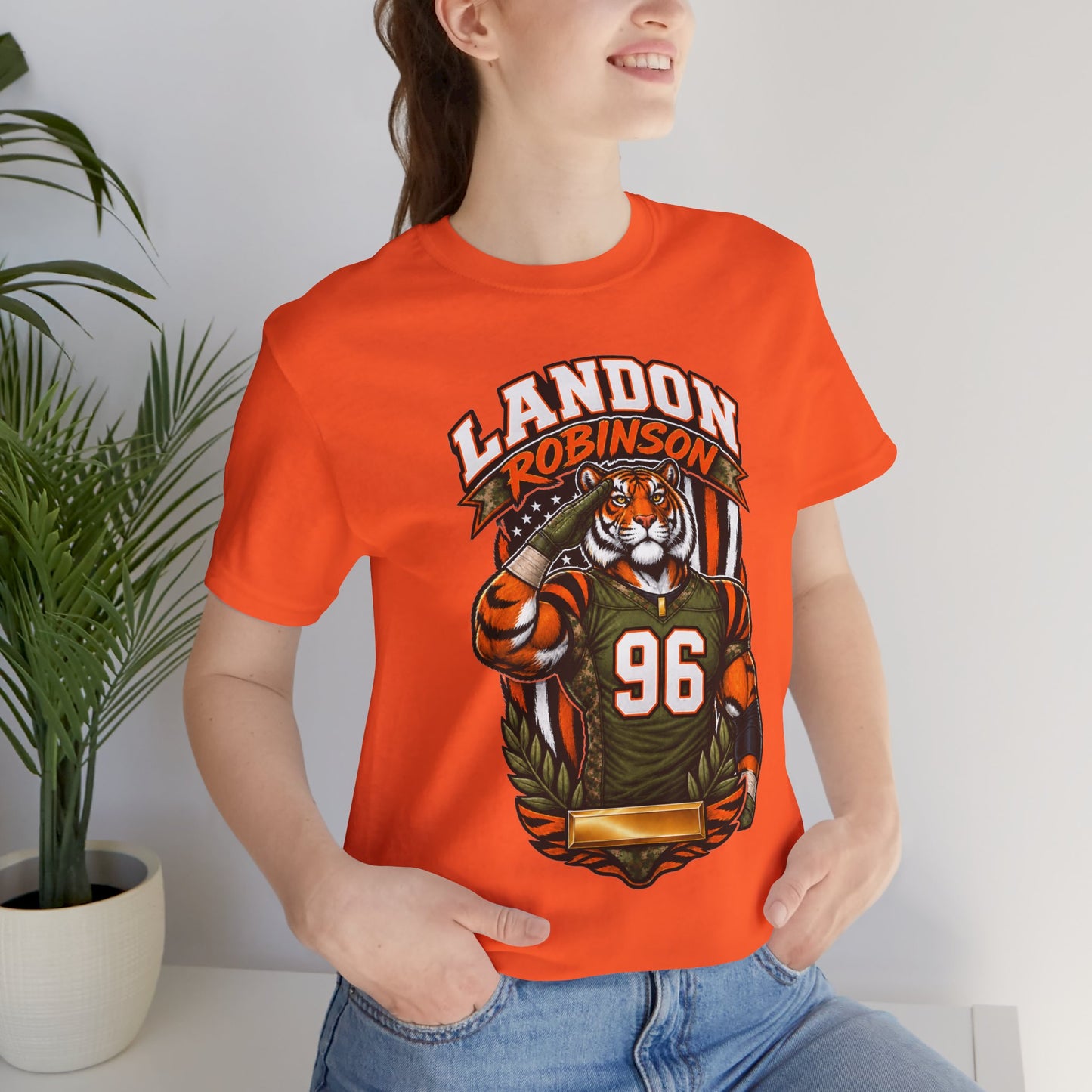 🐅🫡 SALUTE TO NO. 96! 🇺🇸🏈