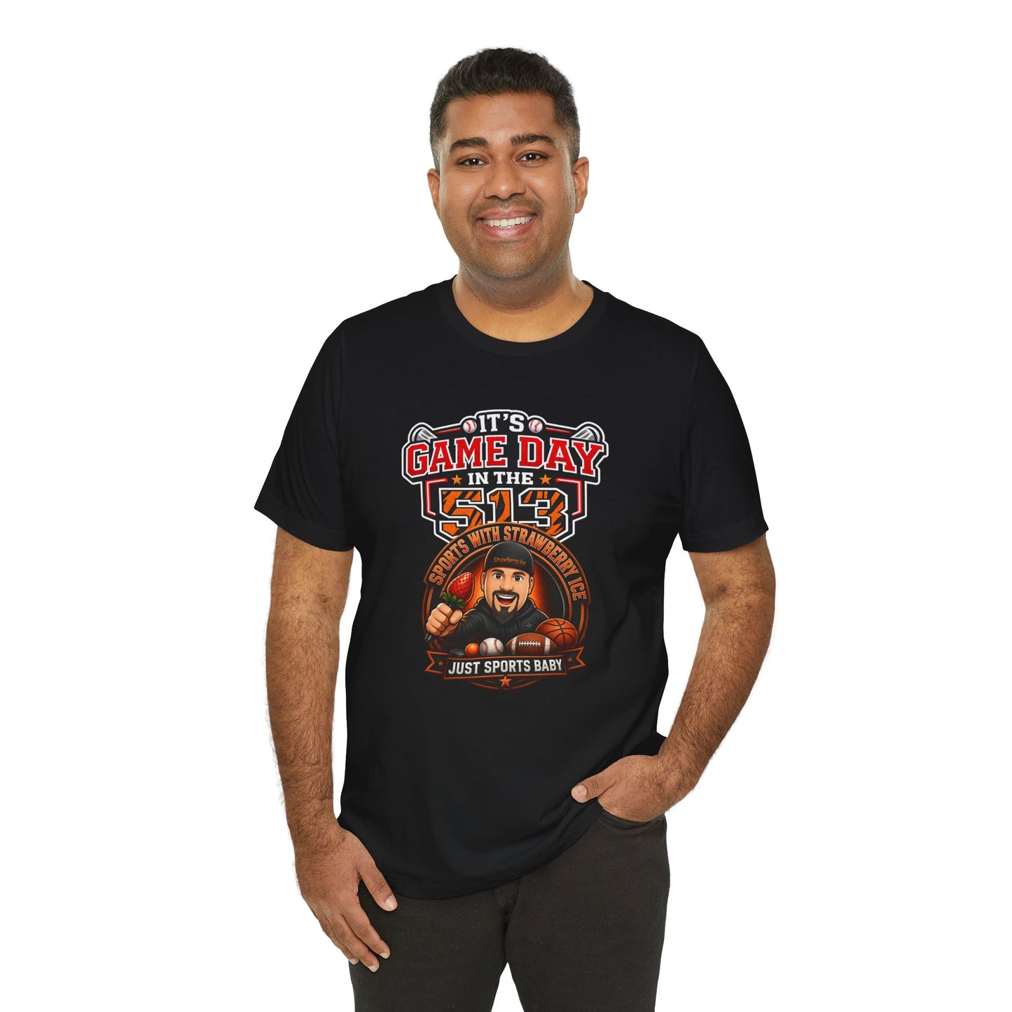 Sports With Strawberry Ice Game Day Tee