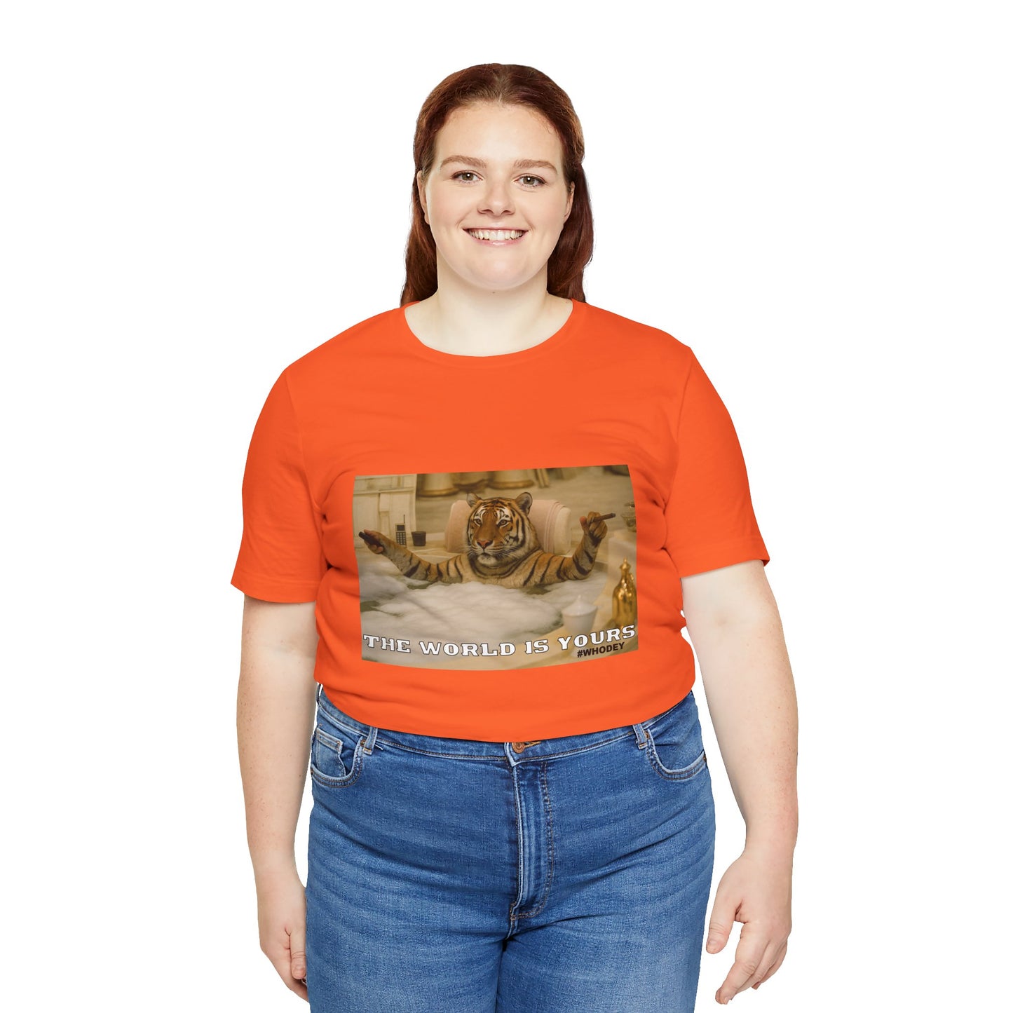 🐅 The World Is Yours – Luxury Tiger Graphic Tee
