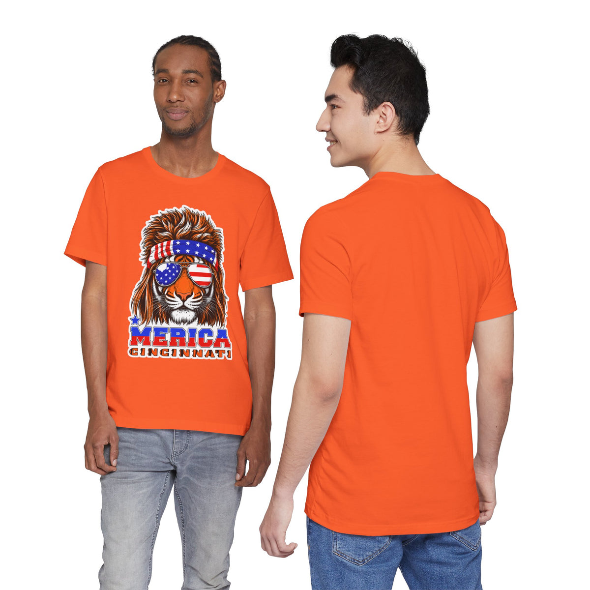 Freedom Mullet Tiger T-Shirt