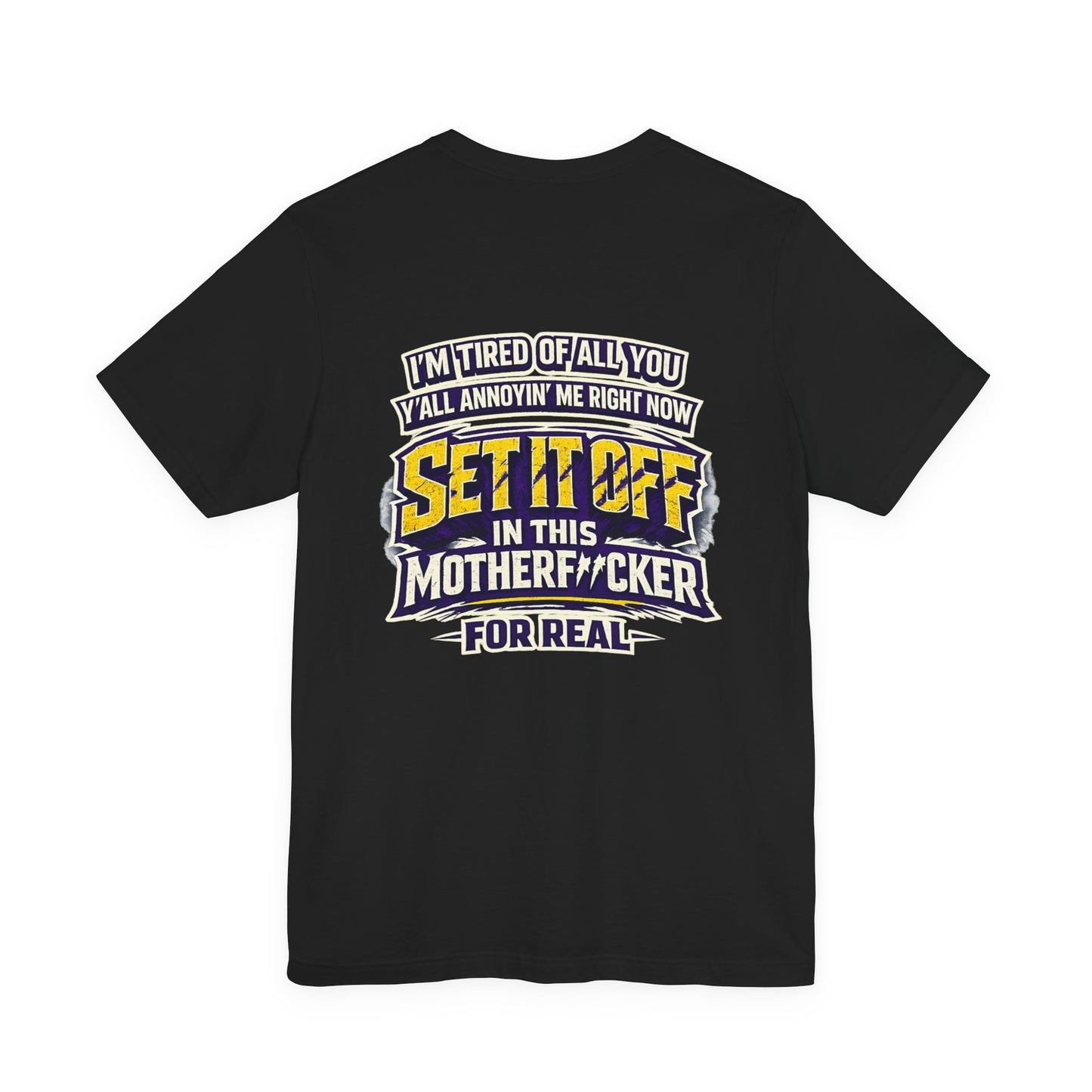 Set it off Graphic Tee — Bold 'Set It Off' Band-Style Shirt