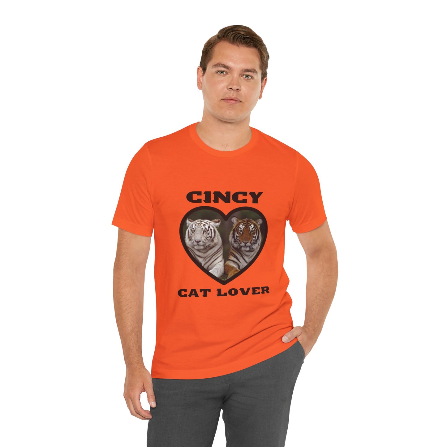 Cincy Cat Lover Unisex Jersey Tee - Perfect for WhoDey Lovers