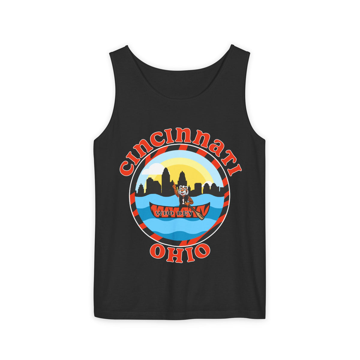 Cincinnati, Ohio – Queen City Sunset Tee