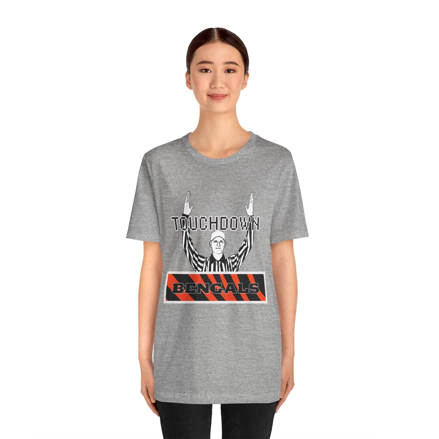 TouchDown Bengals Unisex Jersey Short Sleeve Tee