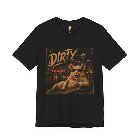 DIRTY Porkopolis Martini T-Shirt 🍸🐷