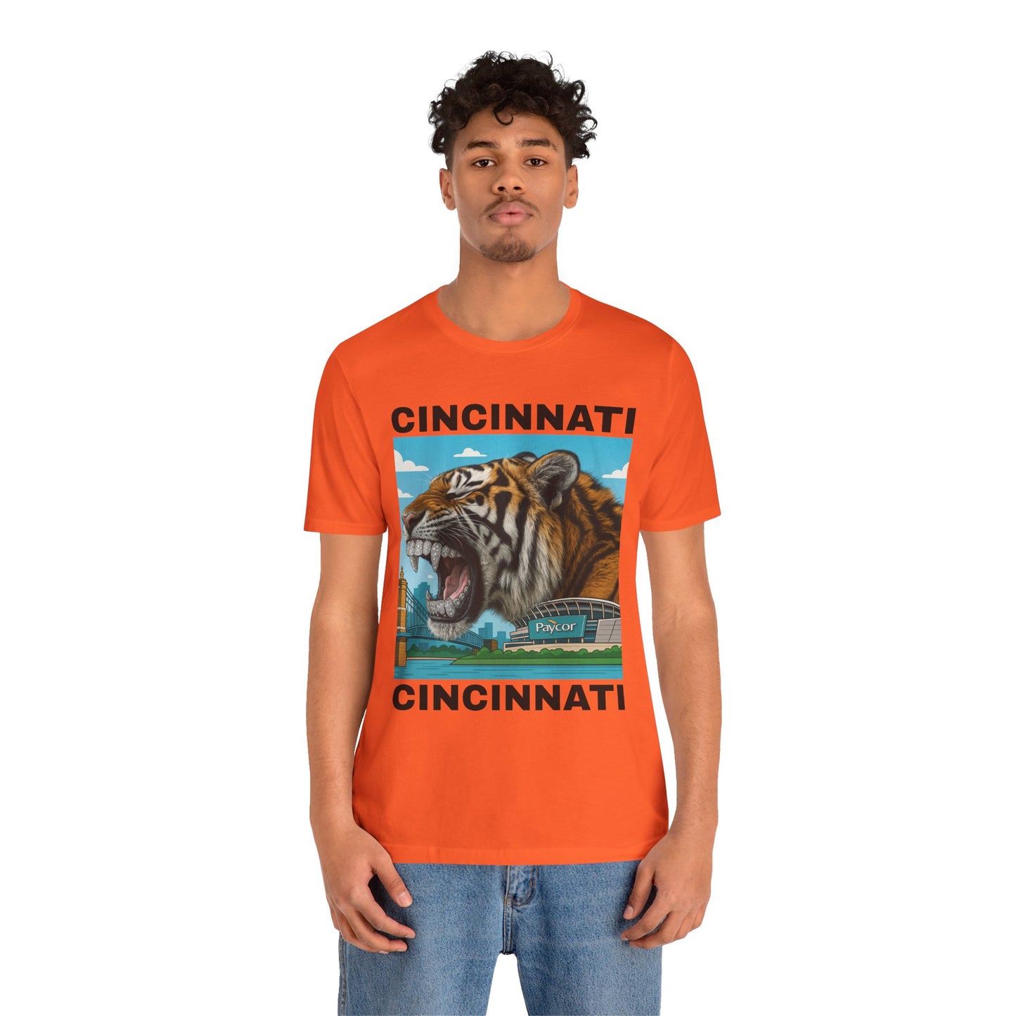 🔥💎🐅 Iced Out Roar – Queen City Tiger Tee