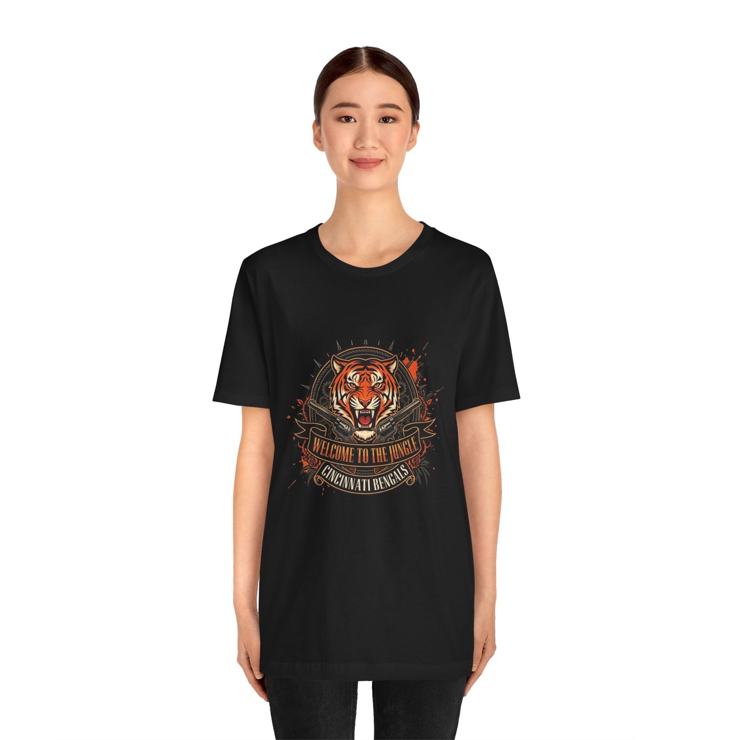 Cincinnati Bengals "Welcome to the Jungle" Tiger T-Shirt