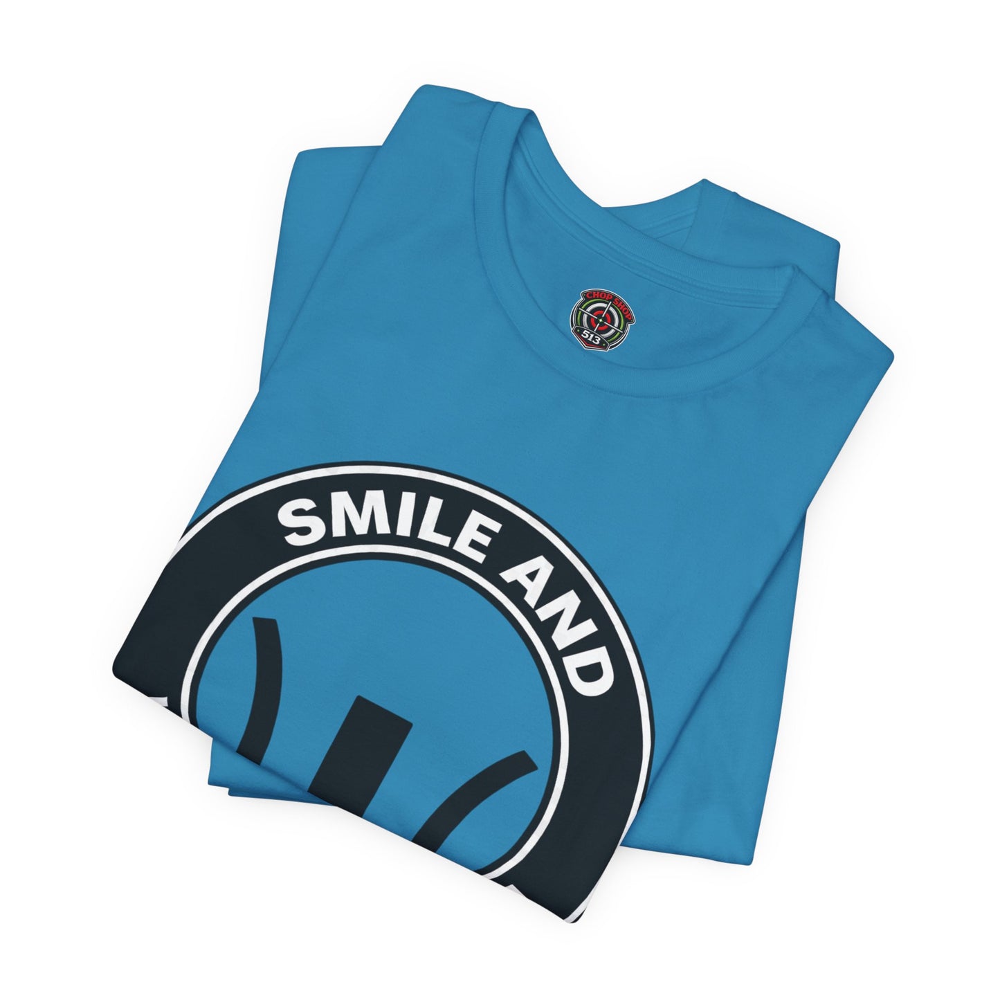 AR-Smile and Wait for Flash T-Shirt — Photography Humor Tee