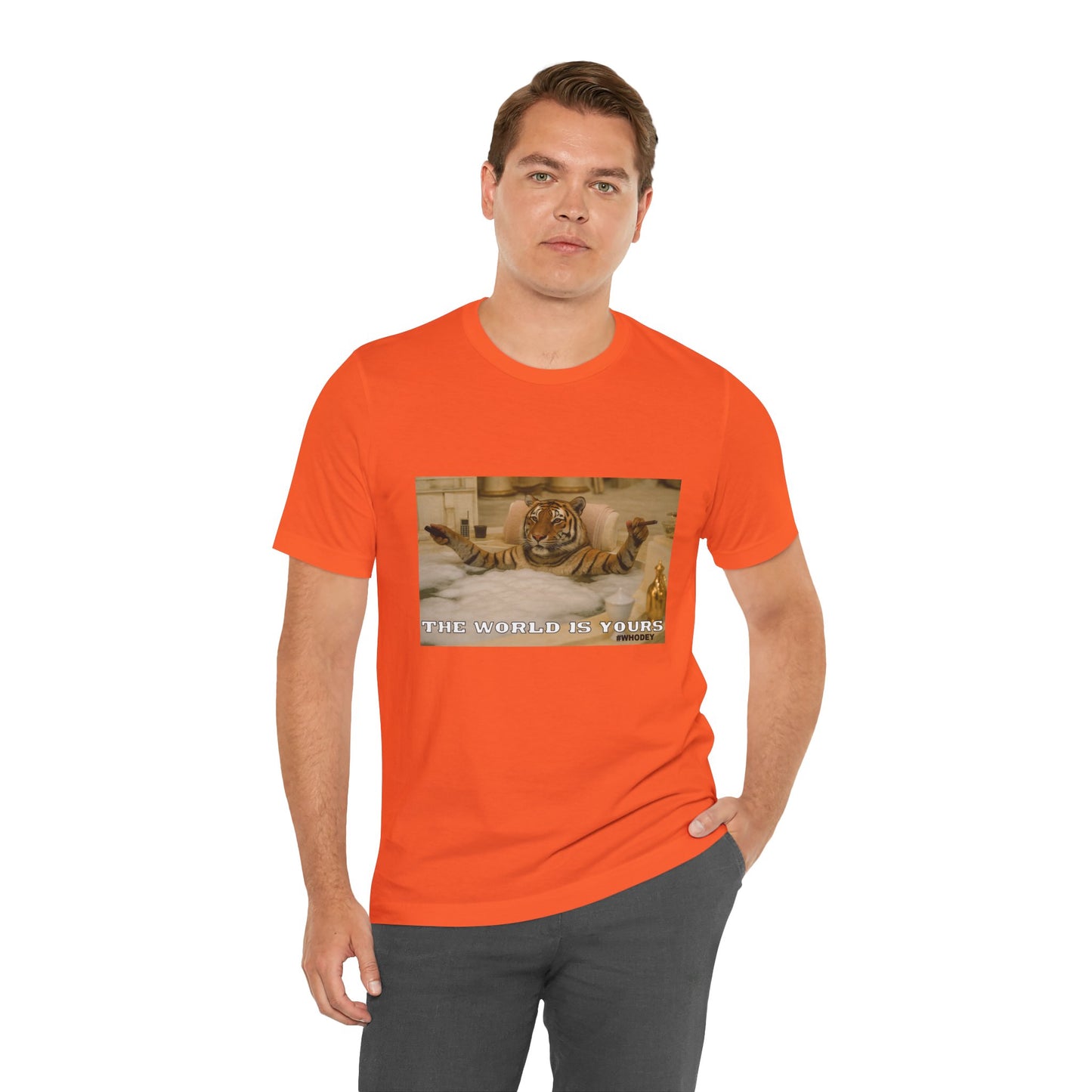🐅 The World Is Yours – Luxury Tiger Graphic Tee