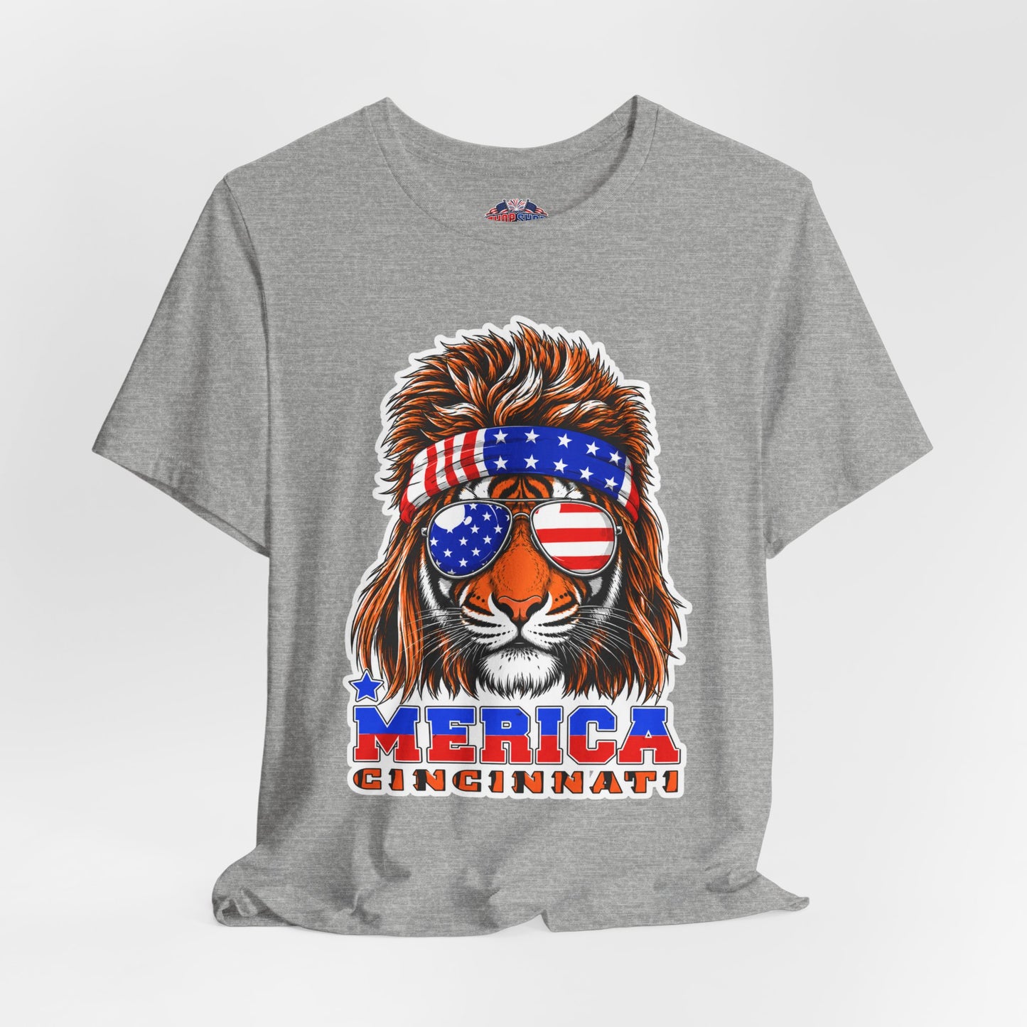 Freedom Mullet Tiger T-Shirt