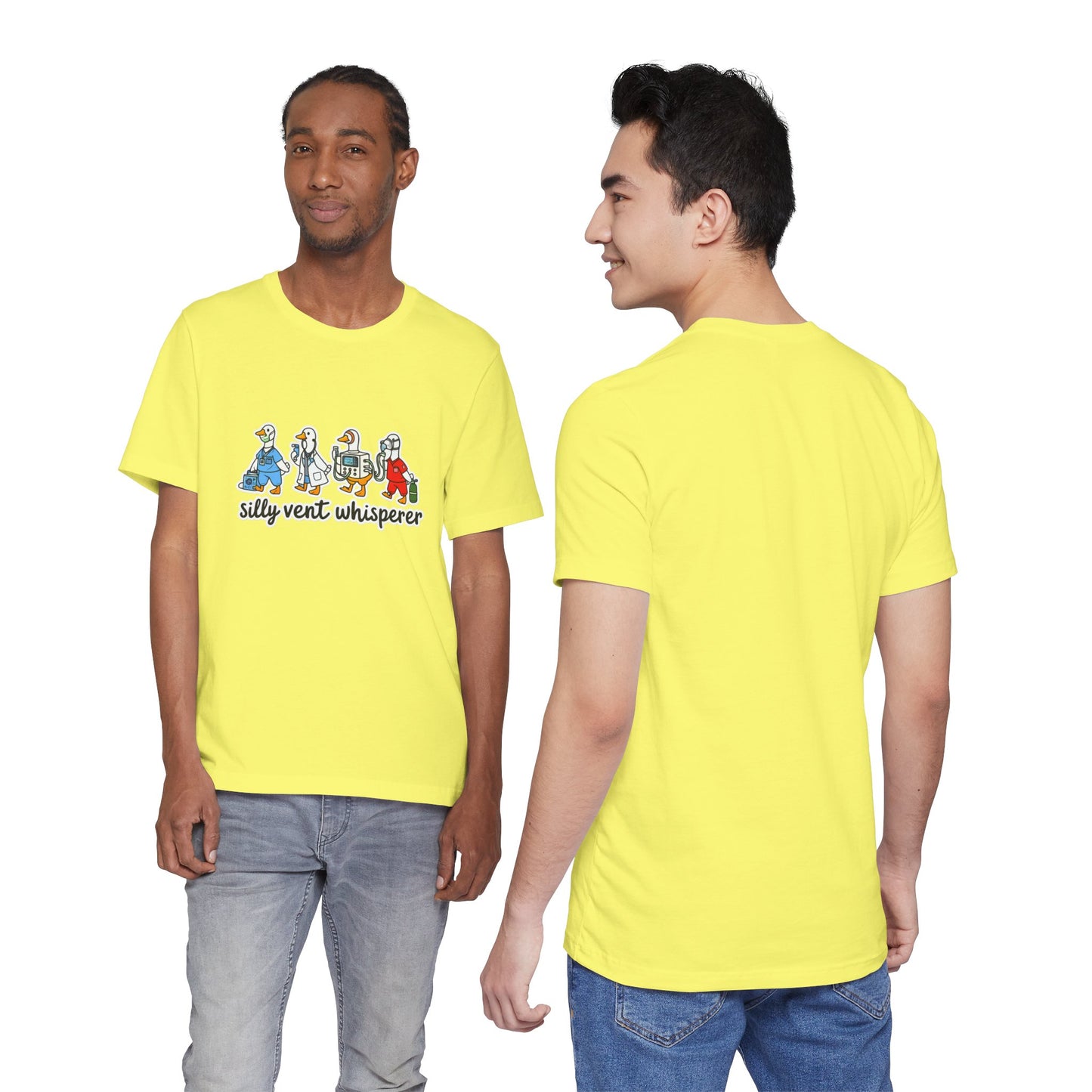 Silly Vent Whisperer Tee — Funny Crew respiratory care club