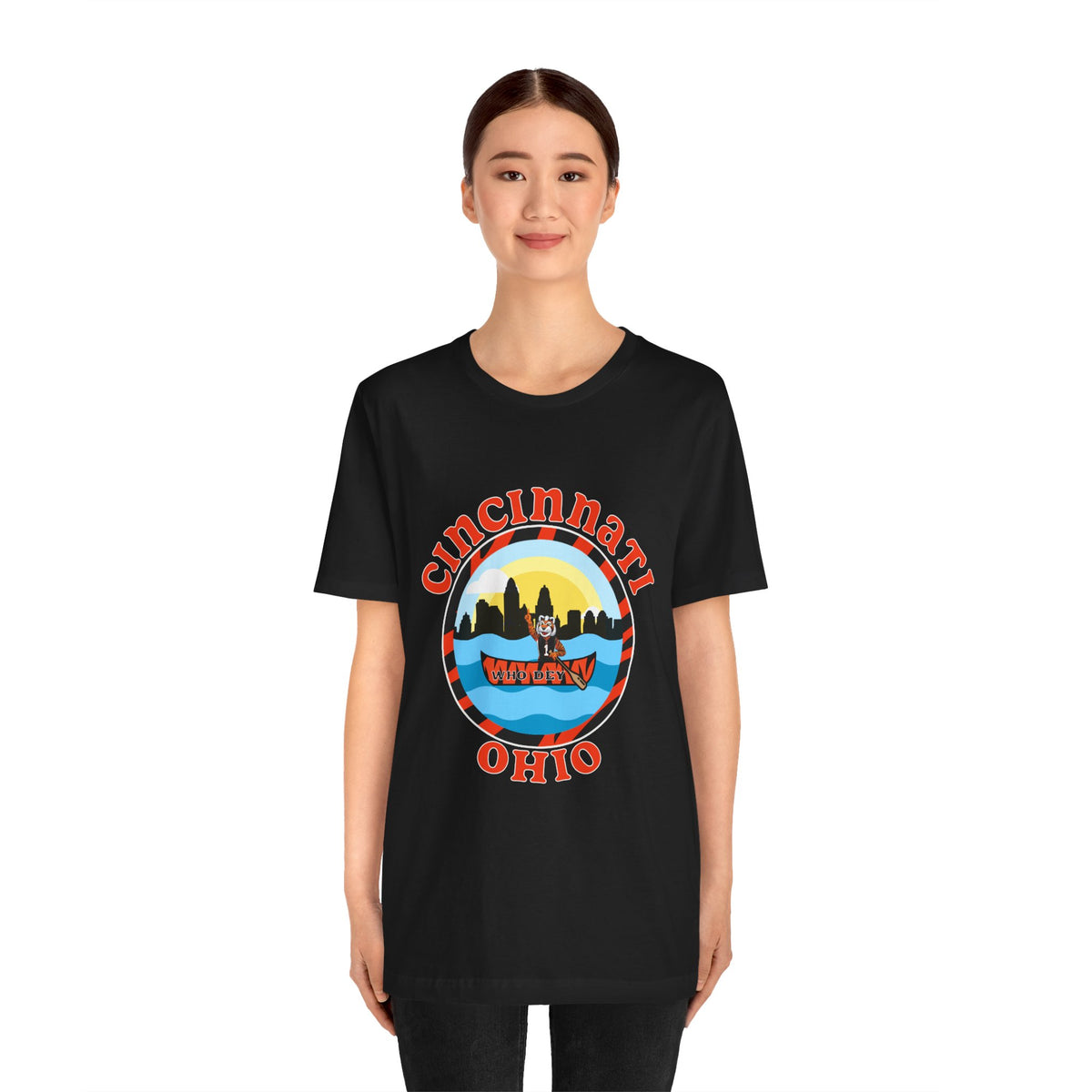 Welcome to Cincinnati Unisex Jersey Short Sleeve Tee