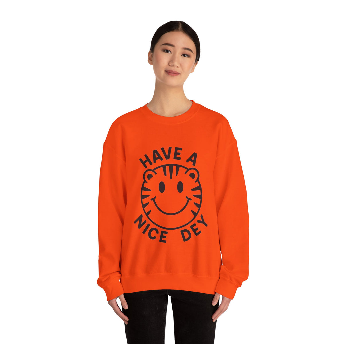 Have a Nice Dey Sweatshirt - Cincinnati Bengals Fan Gear for Summer