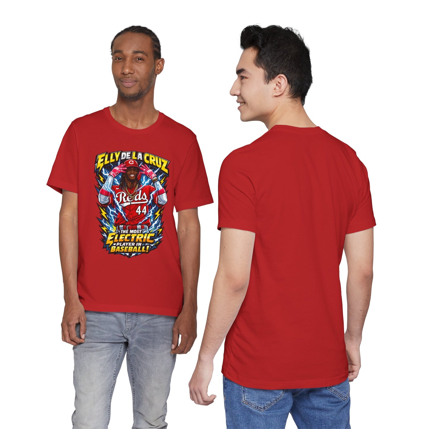 Elly De La Cruz 'The Most Electric Player in Baseball' Reds Baseball Tee