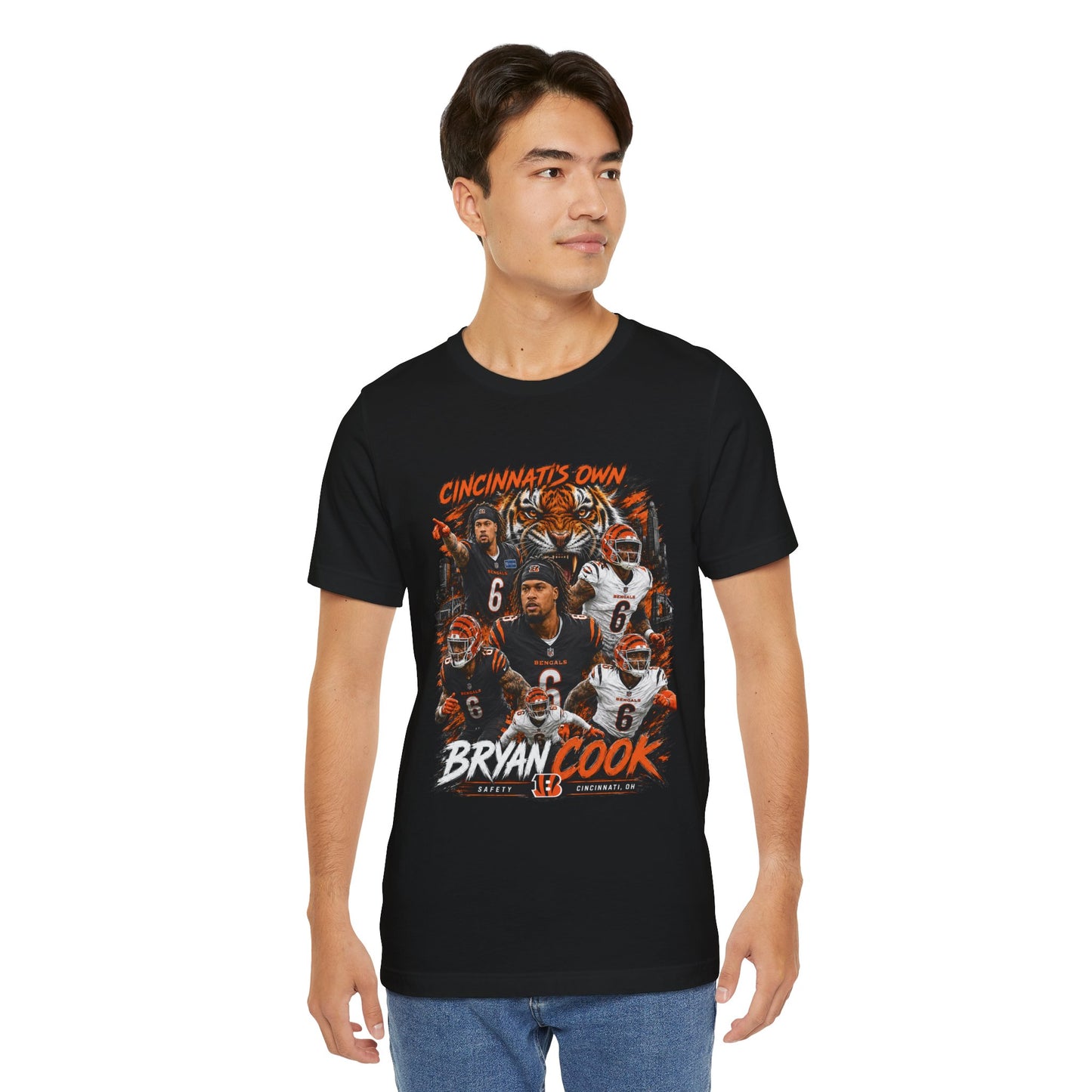Bryan Cook Cincinnati Football Tee — "Cincinnati's Own" Fan Shirt