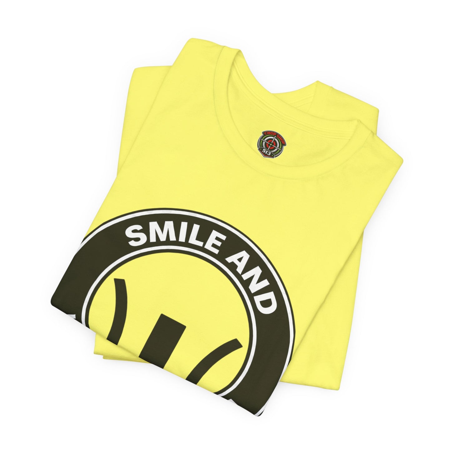 AR-Smile and Wait for Flash T-Shirt — Photography Humor Tee
